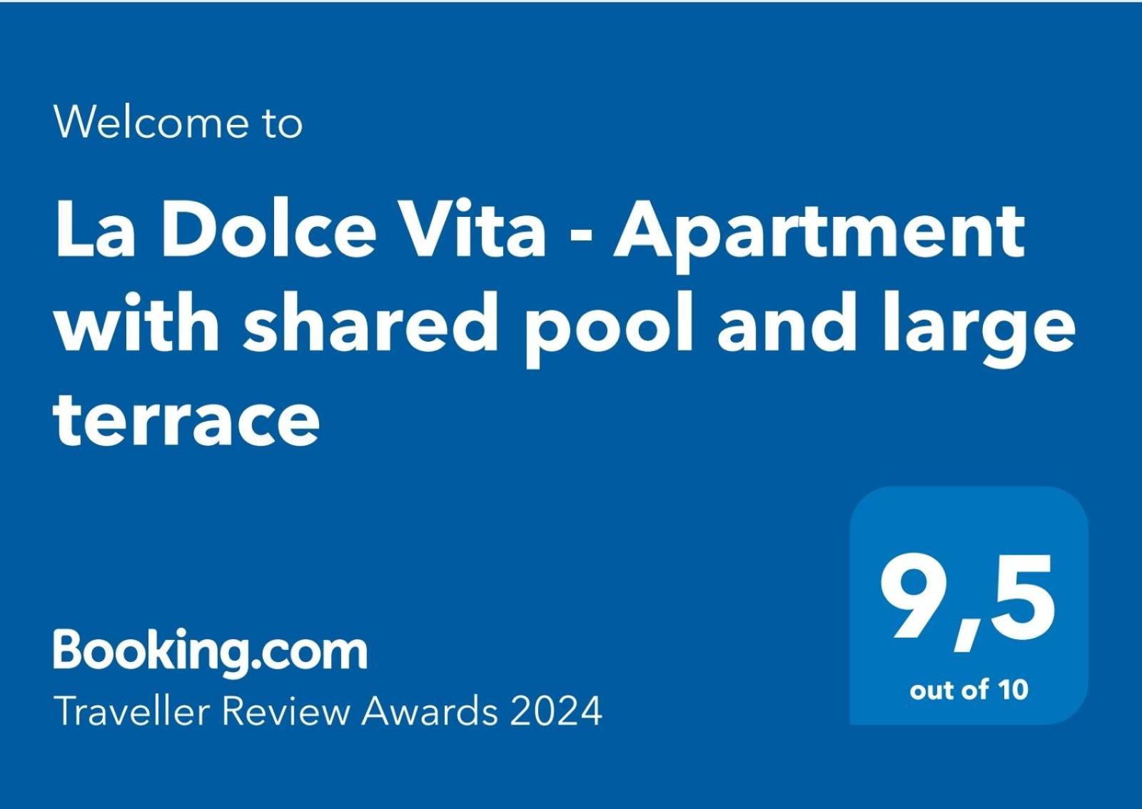 La Dolce Vita - Apartment With Shared Pool And Large Terrace 利多尔德纳西奥尼 外观 照片