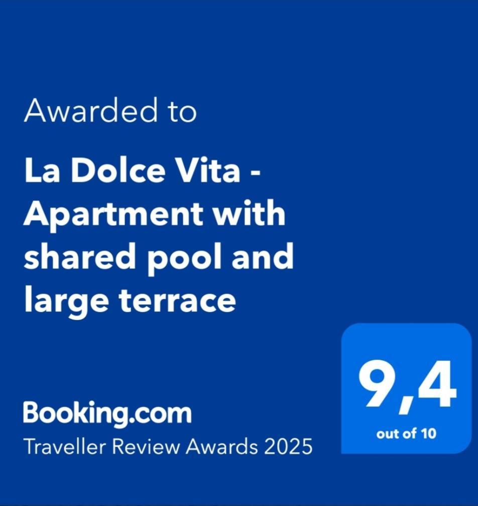 La Dolce Vita - Apartment With Shared Pool And Large Terrace 利多尔德纳西奥尼 外观 照片